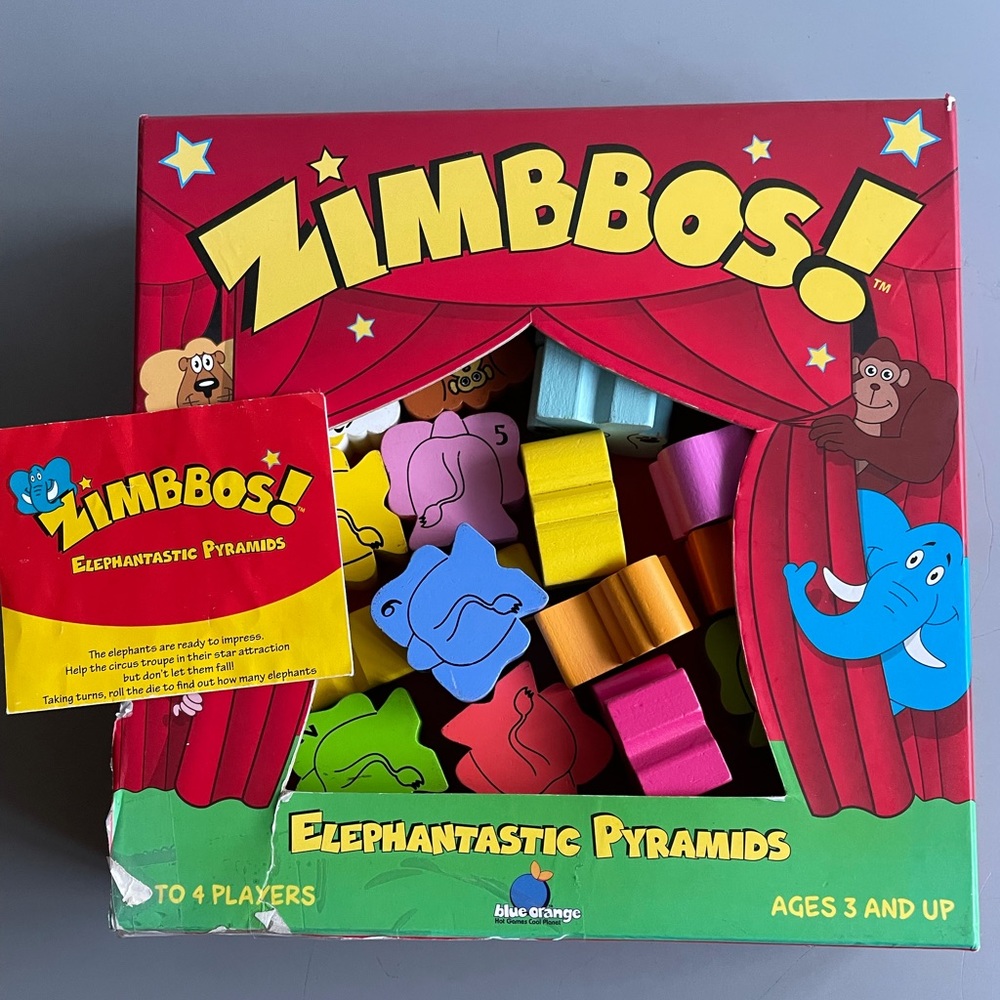 EUC Zimbbos Elephantastic Balancing Pyramids